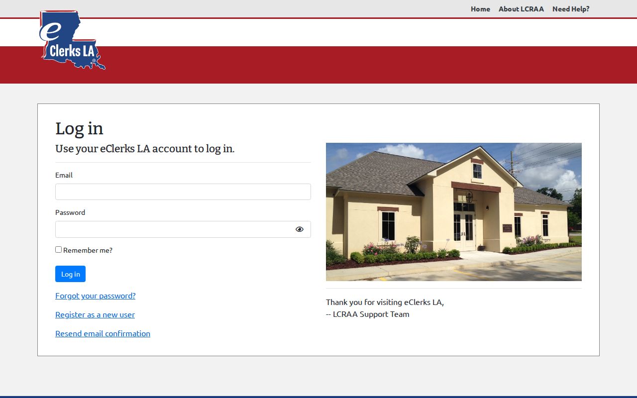 Iberville Parish case search eClerks LA login